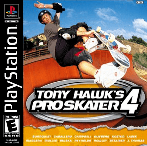 Tony Hawk's Pro Skater 4 — обложка